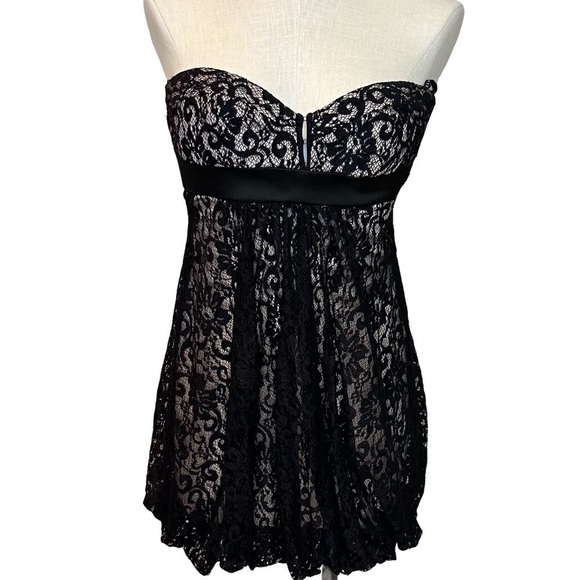 Alexia Admor New York Strapless Lace Bubble Skirt Dress, size XS - Picture 1 of 8